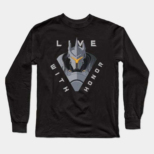 LIVE WITH HONOR Long Sleeve T-Shirt by ThePipeDreamer